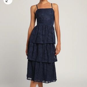LULUS MIDI DRESS